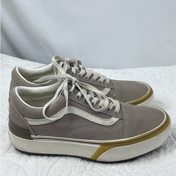 Vans Unisex Men's 8 Women's 9.5 Tan Old School Stackform Lace Up Shoe - Picture 7 of 9
